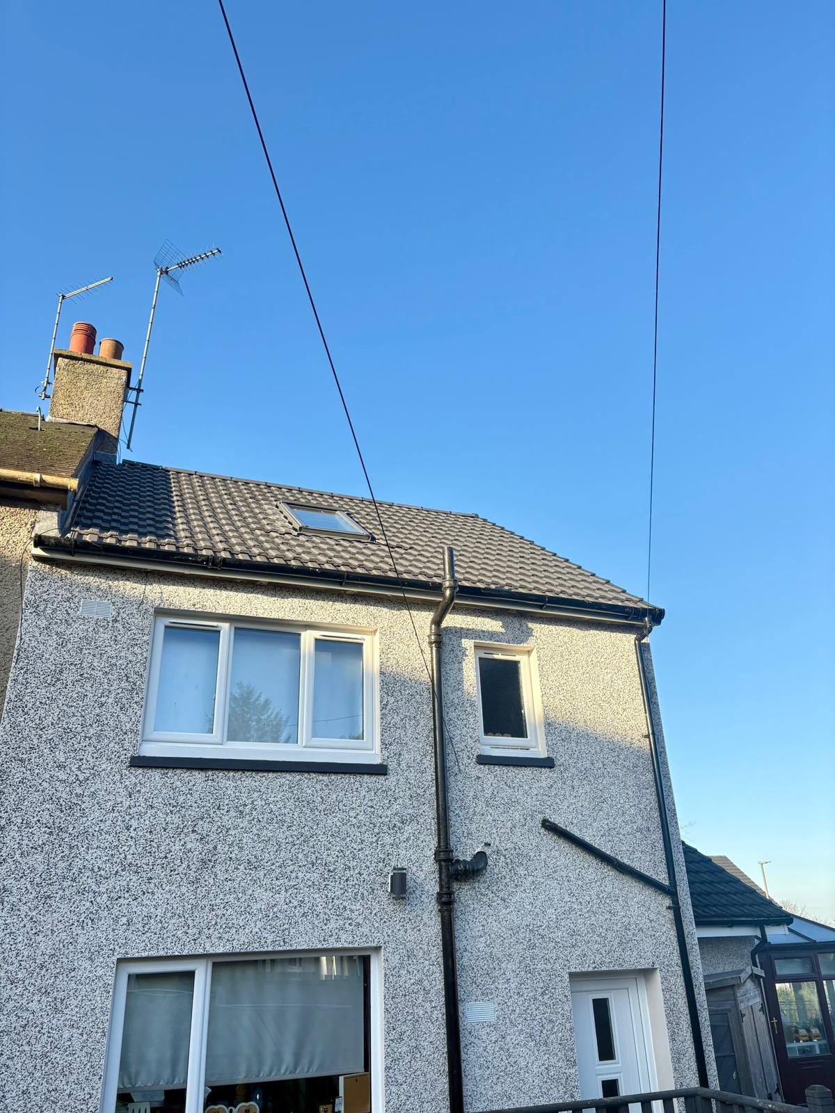 roughcasting and rendered